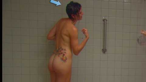 Anna Curtis in Shadow: Dead Riot (2005) Butt Arms Covering Breasts Arms Crossed 702995