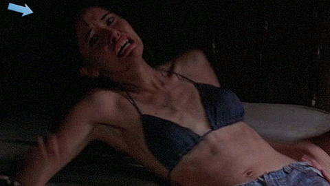 Sara Malakul Lane in Belly of the Beast (2003) Bikini Bikini Blue Bikini 705082