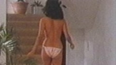 Melanie Tressler in Der Westen leuchtet (1982) Breasts Underwear Black Hair Black Leather Skirt 707297