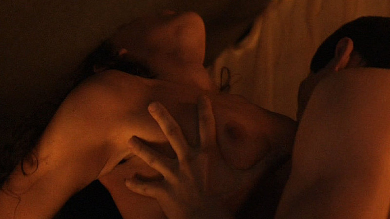 Jenna Lind Naked as Kore. Breasts, head thrown back, man grabbing breast. 722403