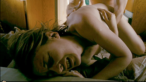 Justine Waddell in The Target (2011) Breasts Bed Breasts 710567