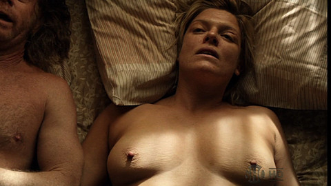 Molly Price in Shameless (2011-2021) Breasts Bed Boobs 706215