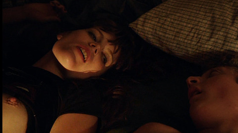 Emma Greenwell in Shameless (2011-2021) Breasts Bed Boobs 706431