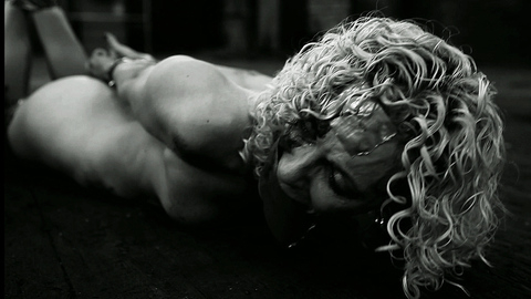 Sexiest Maddi Black Scene in The Human Centipede II. Sexy, black and white, blonde. 706537