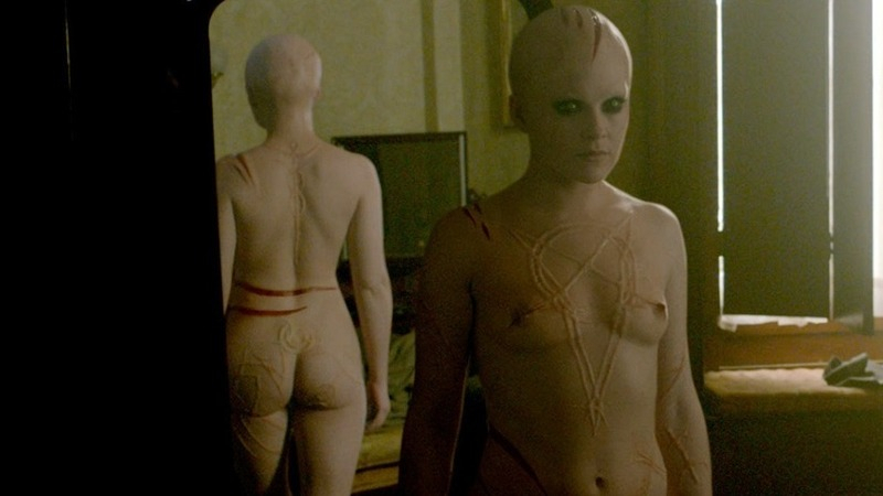 Sarah Greene Naked as Hecate Poole. Breasts, Butt, back exposed, bald. 775179