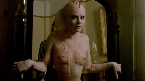 Sarah Greene in Penny Dreadful (2014-2016) Breasts Against Mirror Bald 775183