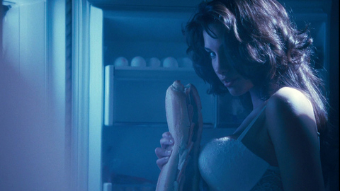 Sexiest Nevena Milicevic Scene in Baby on Board. Underwear, SFW, blue lighting. 708019