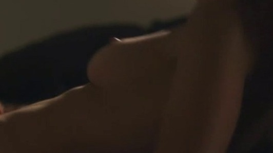 Sally Golan Naked in The Girl's Guide to Depravity. Breasts, Sexy, blonde, man taking off thong. 779287