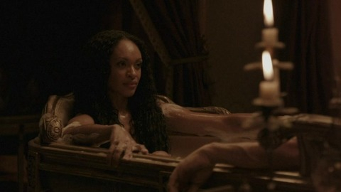 Sexiest Cynthia Addai-Robinson Scene in Texas Rising. Sexy, Black, bathtub. 772633