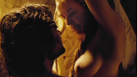 Franziska Wulf Naked as Bille. Breasts, Butt, brunette, couple. 711483