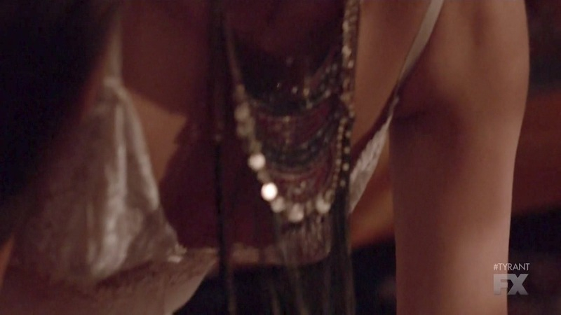 Hottest Melia Kreiling Scene in Tyrant. Sexy, Underwear, bent over, cleavage. 769646