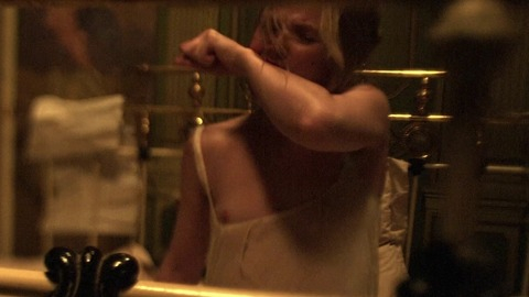 Jemima West Nude as Rose. Breasts, bite arm, biting arm. 756812