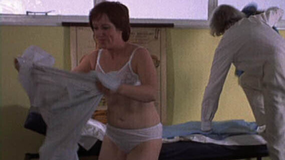 Hottest Kate Williams Scene in Holiday on the Buses. Sexy, Underwear, SFW, collage. 711164