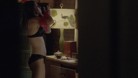 Sexiest Scenes of Dianne Gibbons from Wicked City. Sexy, Underwear, black bra and panties, brunette. 782873