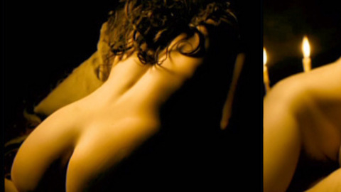 Nudes of Sie from Am Galgen. Breasts, Butt, brunette, candles. 711174