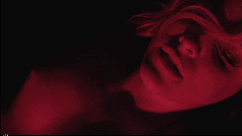 Riley Keough Naked as Nora. Breasts, nude, red lighting. 716895