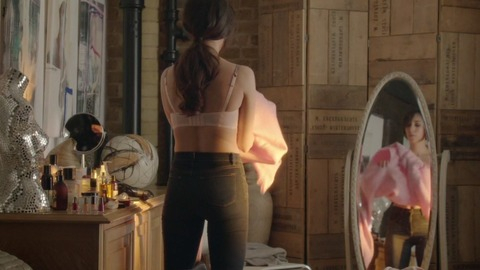 Hottest Oona Chaplin Scene in Dates. Underwear, SFW, bedroom. 740534
