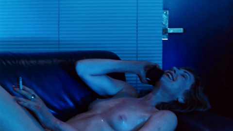 Regina Gaigalas Nude as Shaan. Breasts, blue lighting, brunette. 839414