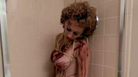 Michele Marie in The Immoral Three (1975) Breasts Blood Bondage 712374