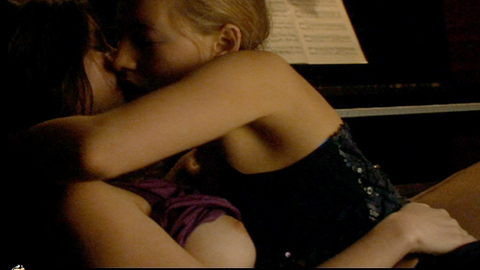 Judith Davis in You Will Be Mine (2009) Breasts Lesbian Breasts Kissing 713200