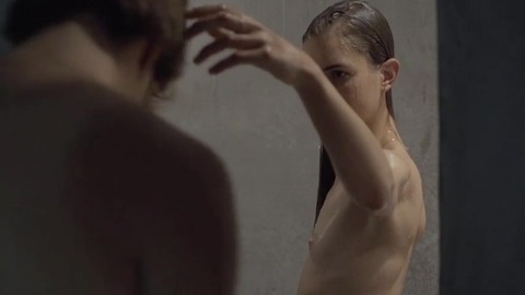 Hannah Hoekstra Naked as Judith. Breasts, left breast, nude. 756705