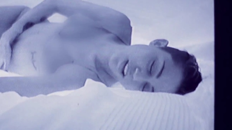Sexiest Miley Cyrus Scene in Adore You. Underwear, SFW, blue lighting. 735865