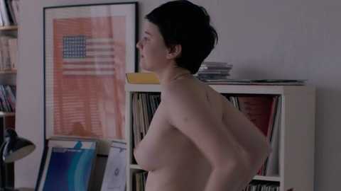 Pauline Etienne in Eden (2014) Breasts Back Exposed Black Hair 774114