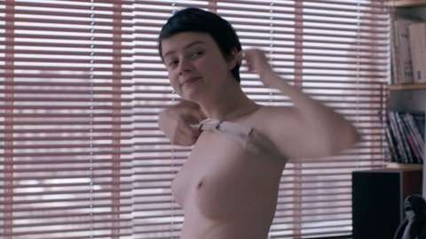 Pauline Etienne in Eden (2014) Breasts Back Exposed Black Hair 774116
