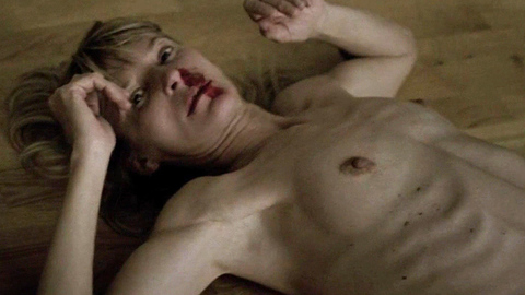 Bien de Moor in Code Blue (2011) Breasts Bush Blonde Blood 722285