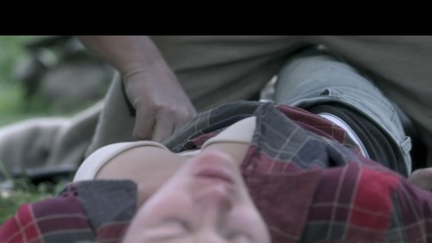 Ambyr Childers in We Are What We Are (2013) Underwear Black Underwear Blonde 732763