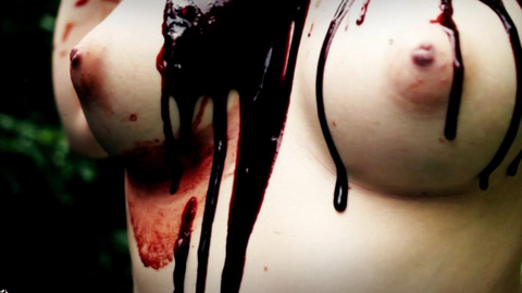 Harper St. Clare Nude as Kristen/Christina. Breasts, bleeding, blood. 714398