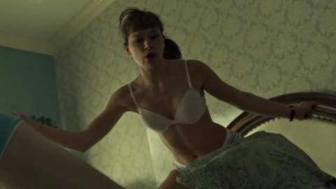Tatiana Maslany in Orphan Black (2013-2017) Underwear Brunette Couple 764034