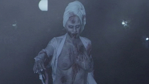 Nudes of Infected Naked Woman from Zone of the Dead. Breasts, Bush, bloody, covered in blood. 715014