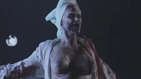 Vanja Vajzmanovic Nude in Zone of the Dead. Breasts, big breasts, bloody. 715012