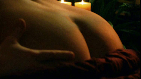 Liraz Charhi Naked as NA. Butt, back exposed, bed. 722091