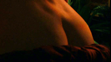 Liraz Charhi Nude in A Late Quartet. Butt, back exposed, bed. 722092
