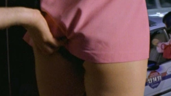 Hottest Allison Cratchley Scene in In the Red. Sexy, Underwear, SFW, black feather boa. 716126