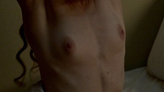 Christiane Seidel Nude as Sigrid. Breasts, in bed, long curly hair. 751994