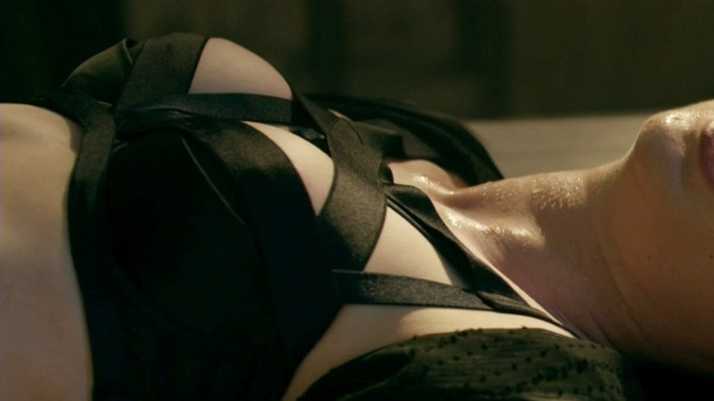 Sexiest Emily Beecham Scene in Into the Badlands. Sexy, Underwear, black bra, cleavage. 779767