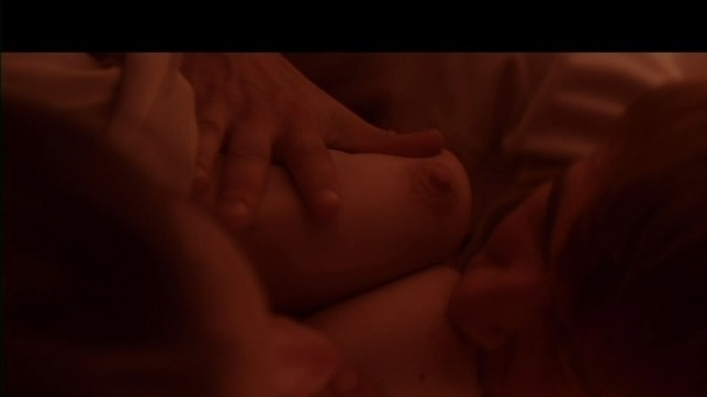 Jurga Jutaite Naked as Aurora. Breasts, birds eye view, man sucking breasts. 728667