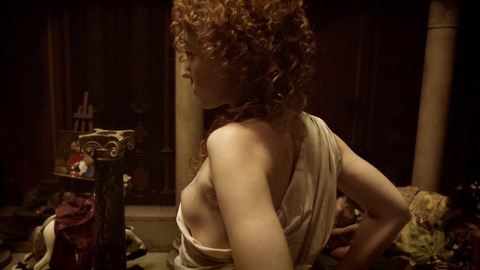 Blandine Bellavoir Naked as Angèle. Breasts, nude, redhead. 756813