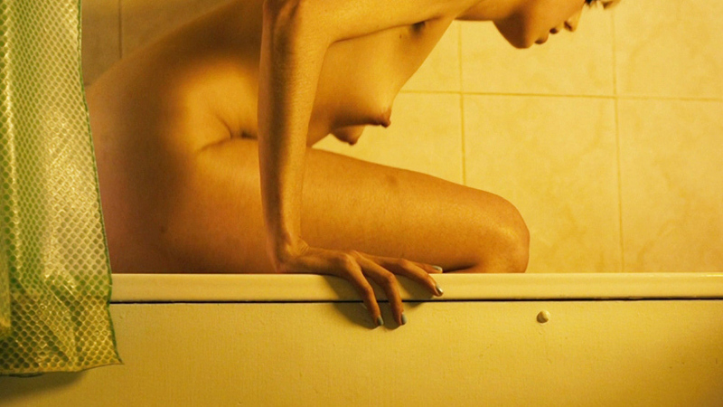 Nudes of Flo from Pusher. Breasts, bathtub, getting in bathtub. 722334