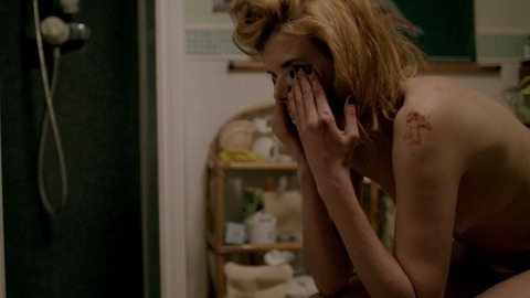 Agyness Deyn Nude in Electricity. Breasts, black fingernails, blonde. 761830