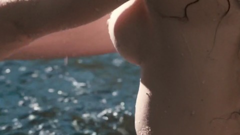 N/A from Begletsy Naked. Breasts, bathing, left breast. 750137