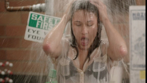 Sexiest Scenes of Girl #1 from Fat Kid Rules the World. Sexy, SFW, brunette. 724361