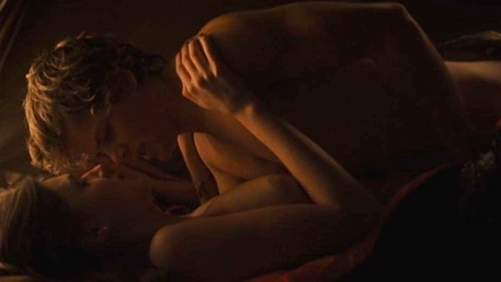 Debra from Newcastle Naked. Breasts, bed, couple. 717413