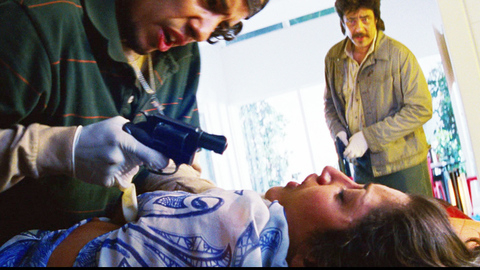 Karishma Ahluwalia in Savages (2012) Breasts Black Hair Breast Peeking Out 717817