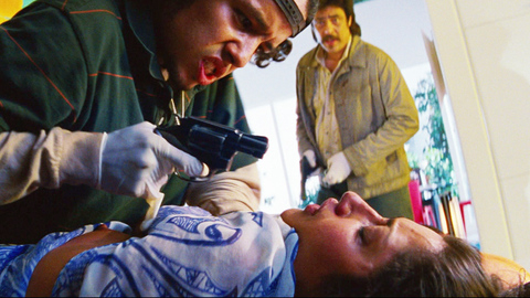 Karishma Ahluwalia in Savages (2012) Breasts Black Hair Breast Peeking Out 717818