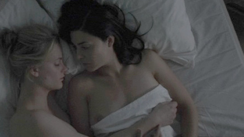 Ruth Vega Fernandez Nude as Mia. Breasts, blonde and brunette, lesbian. 718166