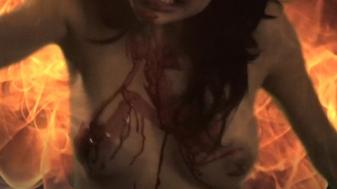 Cortney Palm in Demon Legacy (2014) Breasts Bloody Breasts 741107